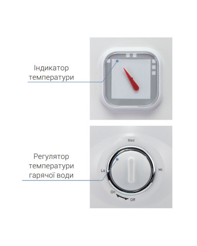 Водонагрівач електричний Thermo Alliance 50 л SLIM вертикальний, мокрий ТЕН 1,5 кВт D50V15Q1