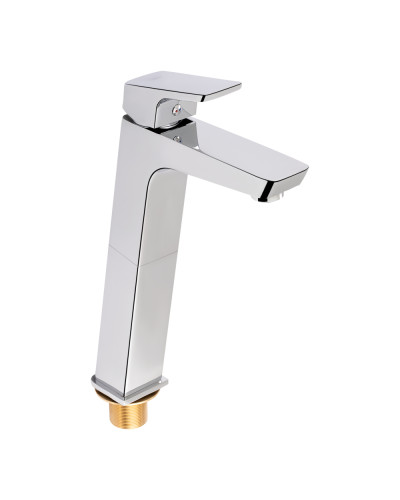 Змішувач для раковини Qtap Namesti високий QTNAM1025H102C Chrome