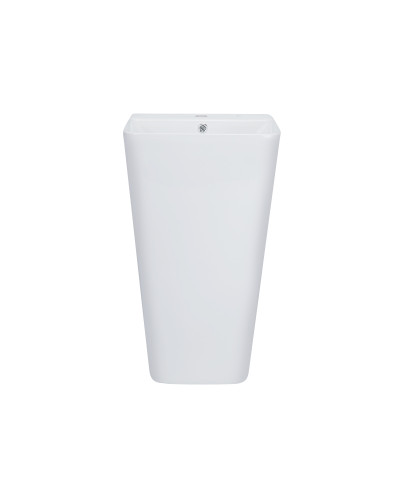 Раковина для підлоги моноблок Qtap Tern 440х380х830mm White з донним клапаном QT1711G302W