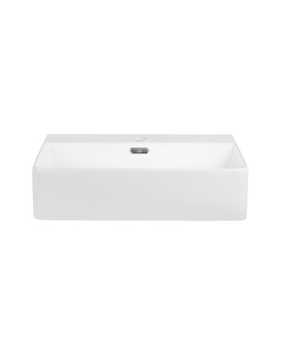 Раковина Qtap Nando LT 500х420х120 White з донним клапаном QT12112173SW