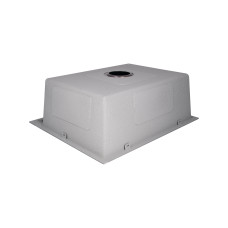 Мийка для кухні інтегрована Lidz Handmade H6050B (LDH6050BPVD43621) Brushed Black PVD 3,0/1,0 мм