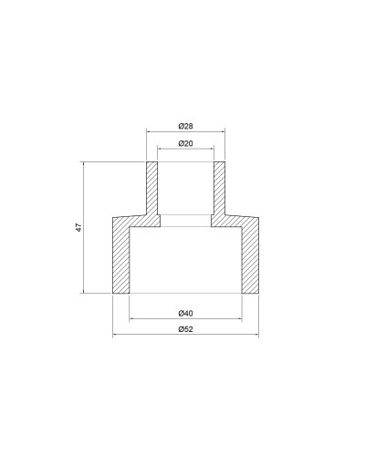 Муфта PPR Thermo Alliance 40х20