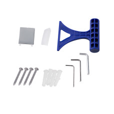 Душова перегородка Qtap Walk-In Standard CRM201.C8 100х200 см, скло Clear 8 мм, покриття CalcLess