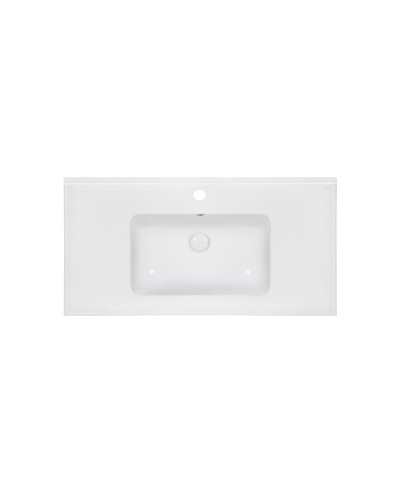 Раковина Qtap Albatross E49 1000х490х200 White з донним клапаном QT01119100E49W