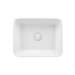 Раковина-чаша Qtap Tern 480х370х135 White з донним клапаном QT17112074W