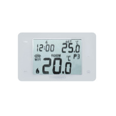 Тижневий програмований термостат Thermo Alliance ТА-2701WiFi сенсорний з WiFi