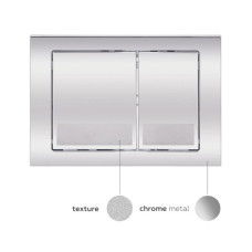 Комплект: Qtap Robin Ultra Quiet унітаз підвісний QT1333046EUQW + Nest комплект інсталяції 4в1 (квадратна клавіша Chrome) QT0133M425 + QT0111M06028CRM