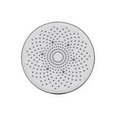 Лійка для верхнього душу Qtap Hlavova D 230 мм округла QTHLA107CRM45787 Chrome/White