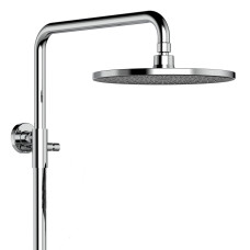 Душова система з верхнім тропічним душем для душу Qtap Slavonice на два споживача QTSLA110CRM45912 Chrome