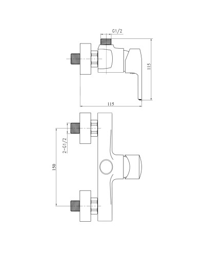 Комплект Brinex 40W 1+1=3