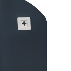 Дзеркало Lidz Tani 140.07.03 500х690х110 настінне з поличкою прямокутне з дугоподібним верхом LD78TA5069