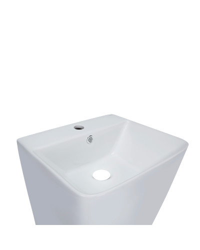 Раковина для підлоги моноблок Qtap Tern 440х380х830mm White QT1711G302WN