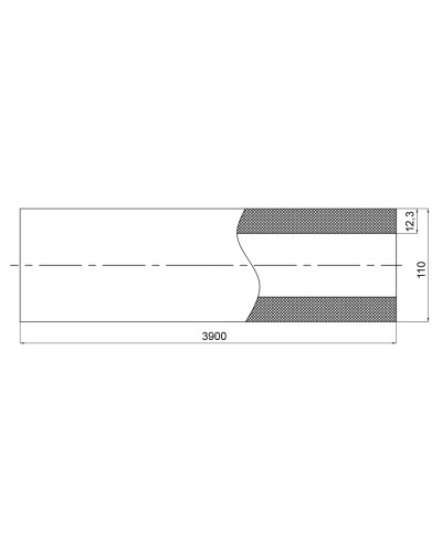 Труба PPR Blue Ocean 110х12,3