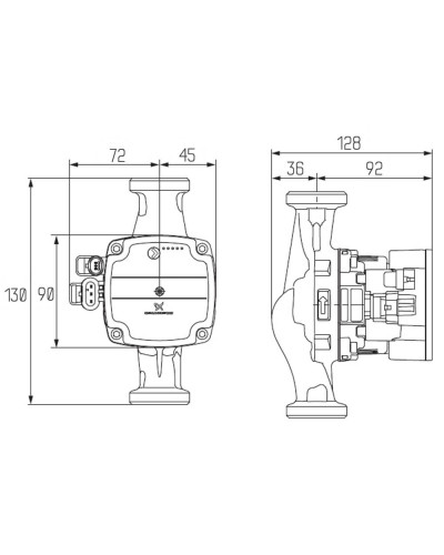 Насос Grundfos Icma 25/70 №P328