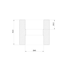 Муфта PPR Thermo Alliance 40