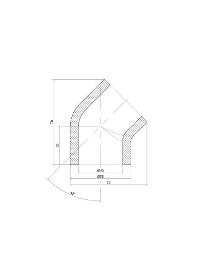 Кутик PPR Thermo Alliance 40, 45°