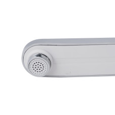 Проточний кран-водонагрівач кухонний для кухні Lidz Warm 061 LDWAR061WCR35431 White / Chrome