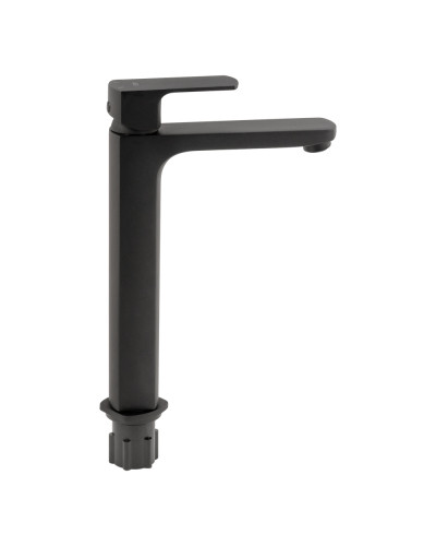 Змішувач для раковини Qtap Lipno високий QTLIPNO1023H101CB Black Matt