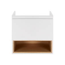 Тумба підвісна Qtap Robin 600х580х437 White/Whitish oak QT1374TPВ6001WWO