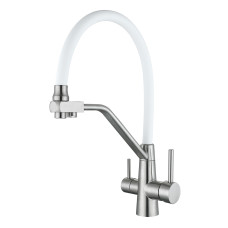 Раковина-чаша Qtap Robin 410х410х180 White з донним клапаном QT1311A004W