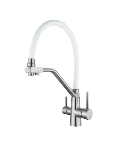 Раковина-чаша Qtap Robin 410х410х180 White з донним клапаном QT1311A004W