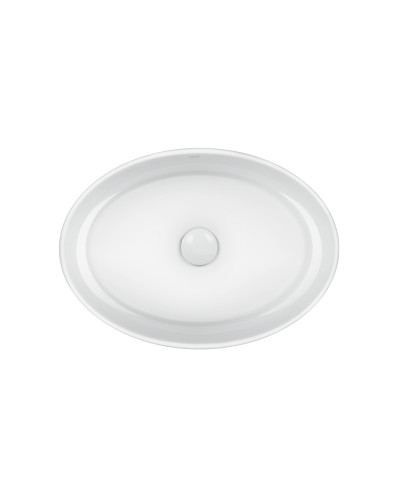 Раковина-чаша Qtap Kolibri 500x360x140 White з донним клапаном QT10113054W