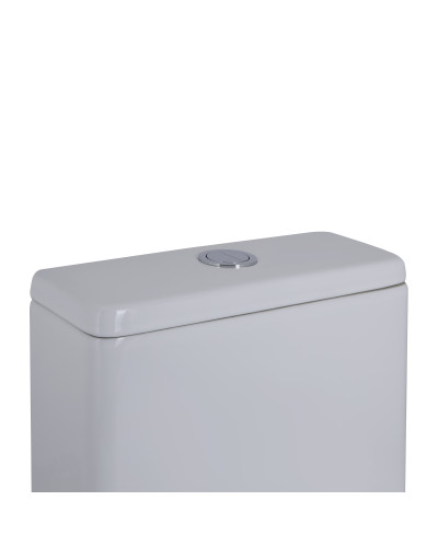 Унітаз-компакт Qtap Cardinal Ultra Quiet безободковий з сидінням Soft-close QT04222168AUQ3W