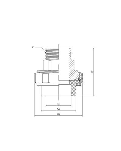 Згін "Американка" PPR Thermo Alliance 32х1" ЗР