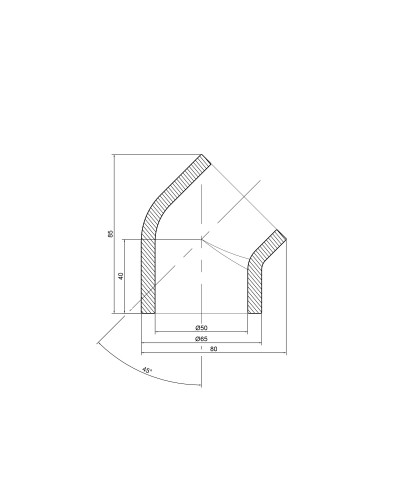 Кутик PPR Thermo Alliance 50, 45°