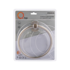 Тримач для рушника Qtap Liberty D 160 мм QTLIBANT1160 Antic Bronze