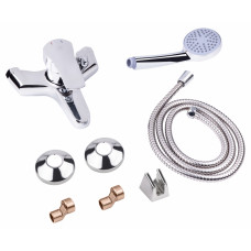 Змішувач для ванни Lidz Anny 006 (з душовим гарнітуром) (k40) LDANN006CRM35121 Chrome