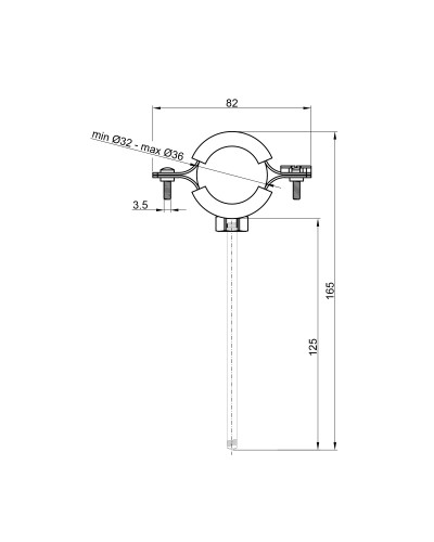 Хомут SD Plus 1" SD10025