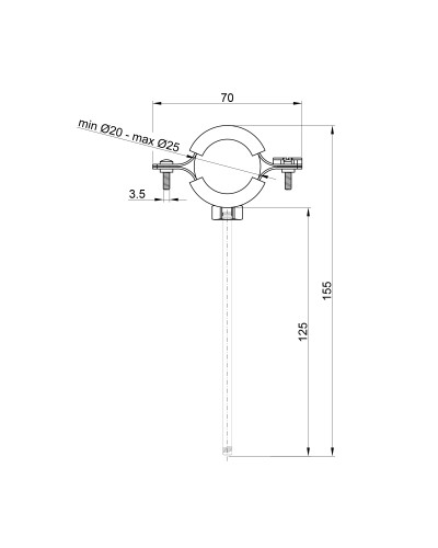 Хомут SD Plus 1/2" SD10015