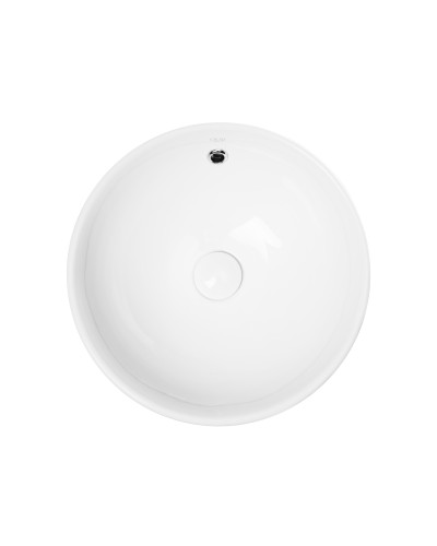 Раковина-чаша Qtap Robin 383х383х175 White з донним клапаном QT1311L408W