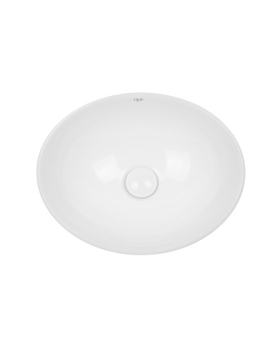 Раковина-чаша Qtap Dove 410x335x145 White з донним клапаном QT06113078W