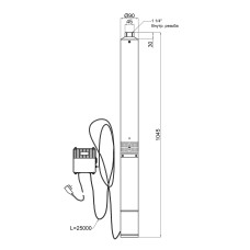 Насос заглибний відцентровий Thermo Alliance 4SSM6-11 1,1 кВт з пультом