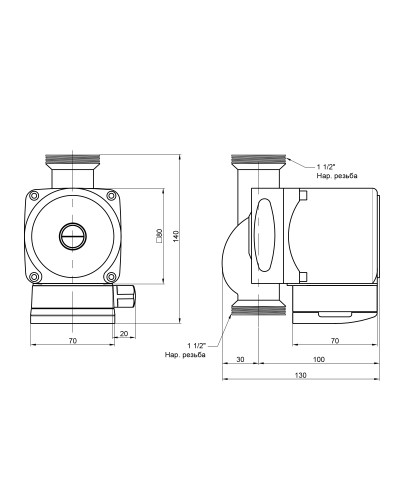 Насос Grundfos Icma 25/40 №P320