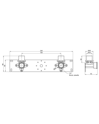 Планка прес в зборі Icma 16х1/2" №412