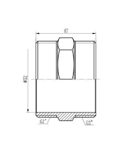 Ніпель SD Forte 2" SF35850