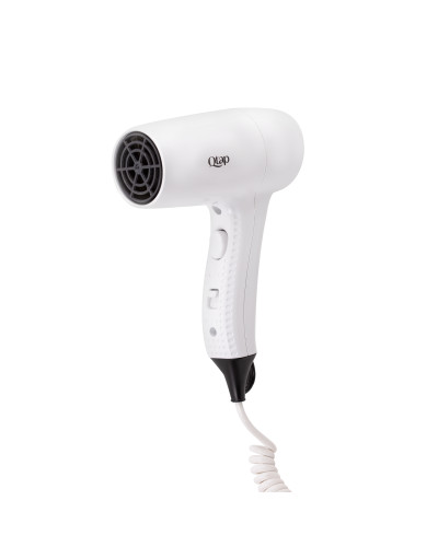 Фен із тримачем Qtap Pohodli 1200 Вт QTF1200RNP White (Pobut)