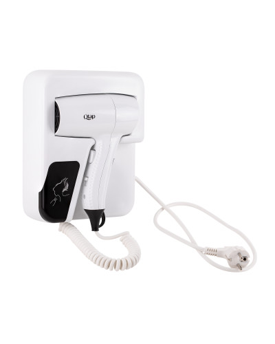 Фен із тримачем Qtap Pohodli 1200 Вт QTF1200RNP White (Pobut)