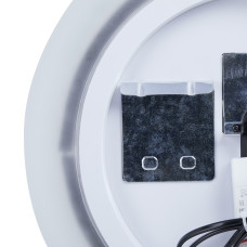 Дзеркало Qtap Virgo R400 з LED-підсвічуванням кнопковий перемикач, QT1878250640W