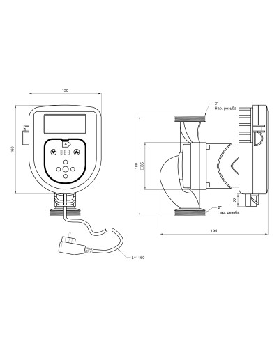 Насос циркуляційний Thermo Alliance LPSA 32/80/180