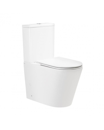 Унітаз-компакт Qtap Scorpio безободковий Ultra Quiet з сидінням Soft-close QT14222125AUQW