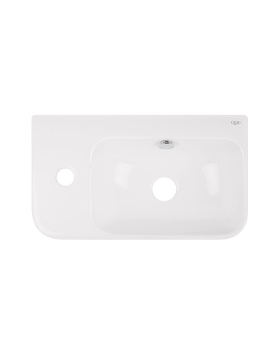 Раковина Qtap Tern 450х260х155 White QT17115117LWN