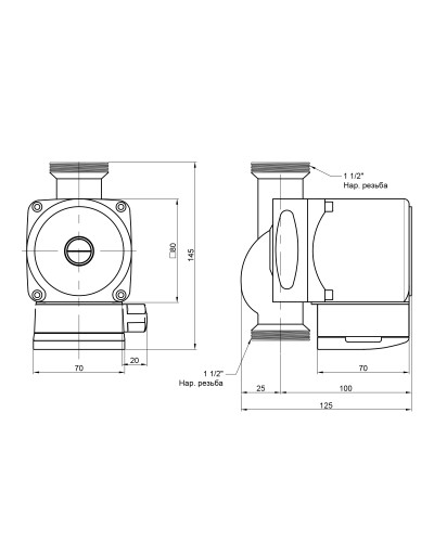 Насос Grundfos Icma 25/60 №P321