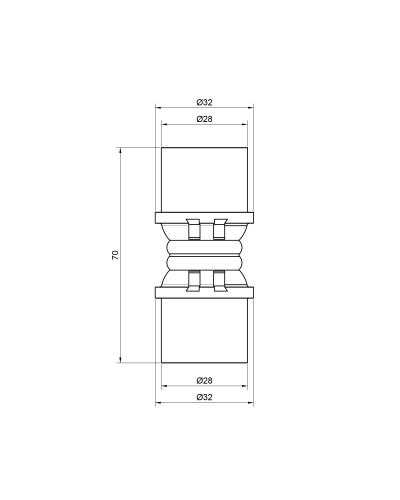 Муфта прес Icma 26 №400