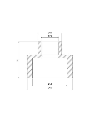 Муфта PPR Thermo Alliance 50х25