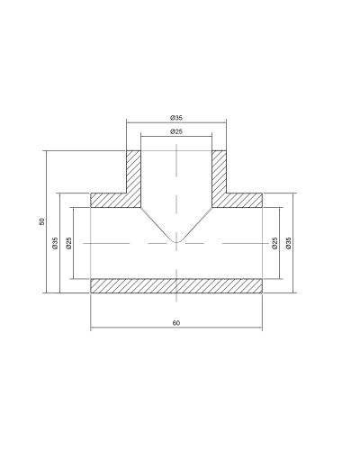 Трійник PPR Thermo Alliance 25