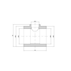 Трійник PPR Thermo Alliance 63х32х63